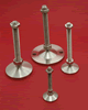 Adjustable feet with all stainless steel construction
